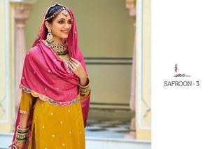 ชุด Salwar นักออกแบบเสื้อผ้าชาวอินเดียและปากีสถานสําหรับงานปาร์ตี้และชุด Salwar งานแต่งงานชาวพังจาบีจากอินเดีย - Product Image 4