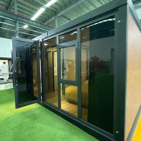 Conteneur portable extensible de 10 pieds, bar à jus pop-up et cantine mobile pour les festivals en bord de mer