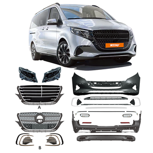Kit Carrozzeria Completo TDCMY Tipo A/B con Griglia, Paraurti Anteriore e Posteriore, e Fari per Mercedes Benz <span class=keywords><strong>Vito</strong></span>/Classe <span class=keywords><strong>V</strong></span>/METRIS - Product Image 1