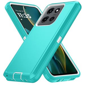Funda Protectora para Teléfono Motorola y Modelos Android de <span class=keywords><strong>Google</strong></span>, Diseño de Triple Defensa a Prueba de Golpes de PC+TPU, Resistente y Anti-Caídas - Product Image 1