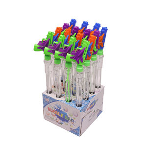 Bâton à bulles concentré en PVC de grande taille 48 cm, jouet à bulles de dessin animé, jouet à bulles pour jouer en extérieur, pour souffler des bulles, unisexe pour enfants - Product Image 1