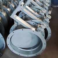 Válvula de Mariposa con Accionamiento Eléctrico de 24V 220V para Automatización Inteligente de Edificios y Sistemas de Control Remoto