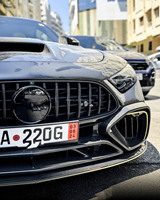 Nouveau kit carrosserie de haute qualité pour Mercedes-Benz SL63AMG 2007-2019, style KEYAN, en fibre de carbone, avec lèvre avant et diffuseur de sortie d'air