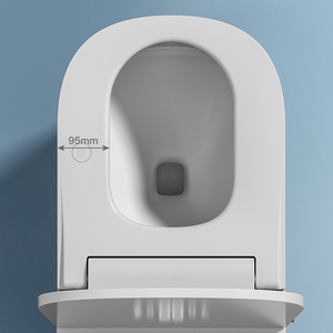 Inodoro Inteligente Moderno de Una Pieza con Asiento con Calefacción Automática, Cerámica Sanitaria, Certificación ETL y CUPC, con Control Remoto - Product Image 2