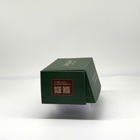 Caja Plegable Corrugada Verde Oscuro con Logotipo Personalizado, Laminación Mate, Grabado en Relieve, Brillo, Reutilizable, Embalaje de Lujo para Envíos de Comercio Electrónico
