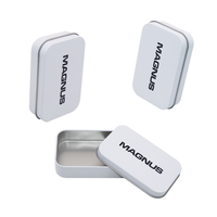 95*60*22mm boîte en étain pour le stockage du tabac humidificateur papier à rouler cigarette bijoux pièce clé organisateur Durable fer blanc