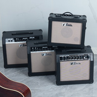 Amplifier Gitar Elektrik Mini Retro Portabel Luar Ruangan Zhuniao SG-15 GT-15 GT-20 GT-25 GT-100W Berbahan Logam Plastik dengan Lapisan Matte Tahan Lama