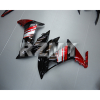 Pour Kawasaki Ninja650 EX650 ER6F 2017-2019 ER-6F Kit de carénage de moto en ABS injecté, carénages personnalisés K0617-105a