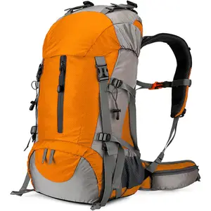 Eye Bergsteiger Rucksack 50L Mochila Montana leichte trend ige Polyester Wander rucksäcke große Kapazität mit Regenschutz