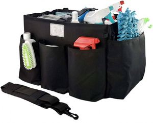 BSCI Factory Waterproof Large Car Cleaning Supplies Kit <b>Bag</b> Home Cleaning Tools Organizer <b>Folding</b> Wearable Cleaning Caddy <b>Bag</b> - Product Image 1