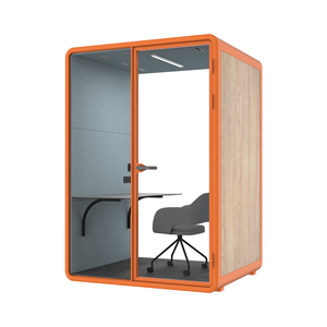 Single Person Modular Acoustic Office Pod High Noise Reduction Soundproof <b>Phone</b> Booth For Modern Open Workplace - Product Image 6