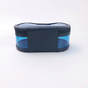 Ensemble de trousses de maquillage transparentes pour femmes, grande capacité de rangement, en polyester, avec poignée supérieure, échantillon gratuit - Product Image 3