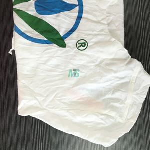 Trapos de Limpieza Reutilizables de Algodón Blanco para Uso Marino, Trapos de Algodón Blancos Impresos - Product Image 4