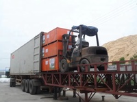 Estructura de Acero Resistente para Exteriores, Techo de Contenedor Industrial de Doble Viga, Cubierta para Contenedor