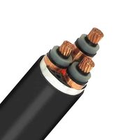 6kV 11kV 15kV Mittelspannungskabel MV 3x50 70 95 120 150 185 240mm Kupfer/XLPE/PVC/STA/PVC Direktverlegbares Stromkabel