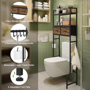 Space-Saving Toilet Cleaner Toilet Washing Machine Space-Saving Bathroom Appliance Water-Saving Toilet Cleaner Space-Saving - Product Image 2
