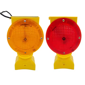 Năng lượng mặt trời an toàn đường Bộ cảnh báo giao thông nón với đèn LED nhấp nháy đèn giao thông để thận trọng và nhận thức trên đường - Product Image 3