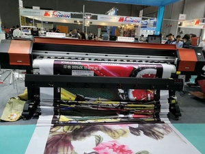 เครื่องพิมพ์อิงค์เจ็ทขนาดใหญ่ Ydwaferf รุ่น I3200 Eco ราคาถูกที่สุด ขนาด 2.5 เมตร พร้อมหัวพิมพ์ 2 หัว - Product Image 2