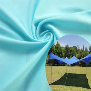 Hot Sale 180gsm Blue Super Poly Spandex Elastic Tent Fabric