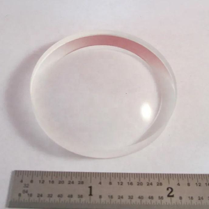 Lentes côncavas convexas/duplas ópticas de alta precisão CaF2 Plano personalizadas para lente de focagem de espectro - Product Image 6