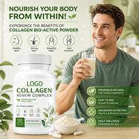Meilleur Peptide Multi Poisson Marin Biotine Chocolat Probiotique Electrolytes Capsules de Collagène Hydrolysé Kératine Vitamine Supplément