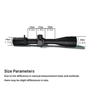 Lunette de visée BANGBAN 10-40X50 SFIR SFP, tube de 30 mm, lunette optique de chasse HD de haute qualité, objectif large pour les activités de plein air - Product Image 4