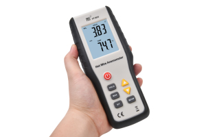Anémomètre numérique portable sans fil à fil chaud thermique et ultrasonique HTi XINTEST ODM/OBM en aluminium 0-45 1 - Product Image 2