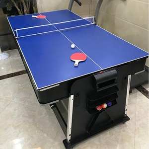 Table de jeu multifonction 4 en 1 pour la piscine, le <span class=keywords><strong>Hockey</strong></span>, le baby-foot et le Tennis de Table pour salle de jeux - Product Image 3