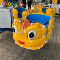Manège d'attraction extérieur en acier et PRV, type pieuvre dansante rotative à 40 places, à vitesse réglable, pour parcs d'attractions et parcs d'aventure