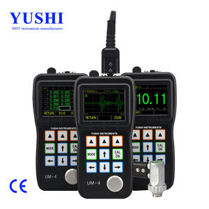 युशी UM-4 श्रृंखला रंग स्क्रीन एक स्कैन अल्ट्रासोनिक मोटाई के लिए स्टोर्ज के साथ एक स्कैन अल्ट्रासोनिक मोटाई गेज - Product Image 2