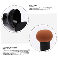 Échantillon gratuit éponge de maquillage lavable sans latex pour le traitement du maquillage des cheveux champignon