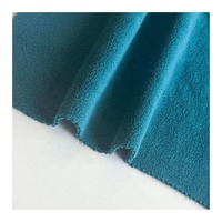 Tissu polaire Delantex micro-brossé 100 % polyester extensible, anti-bouloches, économique, pour vêtements d'extérieur pour filles