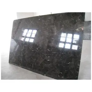 Natural China Factory Supplier Door Threshold Black Polished Brown Marron Dark Emperador Marble For Countertop Slab Tile Price