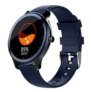 G28 1.2 Inch Ips Ip68 Waterproof Reloj Smart Watch Sleep Monitoring Health Stress Monitor Round Smart Watch With Camera