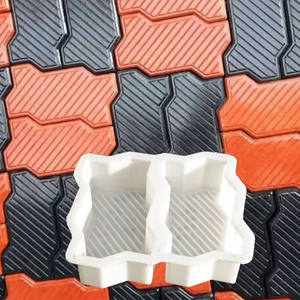 Moldes de ladrillos de piedra de losa de camino de caminar de pavimentación de plástico entrelazado de inyección de precio de fábrica - Product Image 4