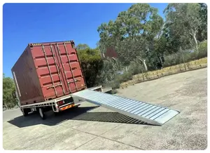 High Quality Aluminum Motorcycle Loading Ramps Wheelchair Ramps Aluminum Mobile Loading Yard Truck Ramps