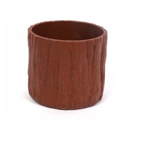 7.5*7cm Desain Tahan Lama Estetis Pot Tanaman Luar Ruangan Patio Balkon Vas Kotak Bunga Alat Penanaman Dekoratif untuk Rumah & Taman