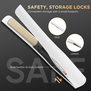 New Product 2025 <strong>Ceramic</strong> Portable Usb Rechargeable Cordless Flat Iron 2 in 1 Curling Iron Wireless <strong>Hair</strong> Mini <strong>Hair</strong> <strong>Straightener</strong> - Product Image 6