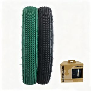 Neumático Plegable <span class=keywords><strong>Panaracer</strong></span> Original 700x40c 700x45c TLR Tubeless Ready para Gravel, Hecho en Japón - Negro y Verde Bosque - Product Image 1