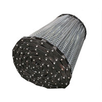 Bande transporteuse en acier inoxydable pour usine