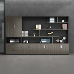 EKL Armoires en <span class=keywords><strong>bois</strong></span> Meubles de rangement muraux polyvalents Présentoirs pour cuisine École Gym Atelier Supermarché Usage domestique - Product Image 3