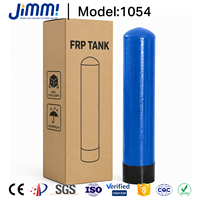 Réservoir de purification d'eau industrielle personnalisé en PRV, modèle 1054, couleur sur mesure, préparation d'eau pure de qualité alimentaire, 125 L/heure