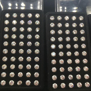 DEF Color VVS Tamaño completo Blanco 1ct Piedra suelta Colgante Pulsera Gema Precio al por mayor para certificado Moissanite Conjuntos de joyas - Product Image 4