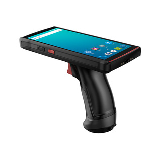 อุตสาหกรรมที่ทนทานโลจิสติก Android 10.0 ปืนพกจับ PDA OEM มือถือไร้สายระยะยาว 13m UHF <span class=keywords><strong>RFID</strong></span> <span class=keywords><strong>Reader</strong></span> มือถือ PDA พร้อม <span class=keywords><strong>GPS</strong></span> - Product Image 1