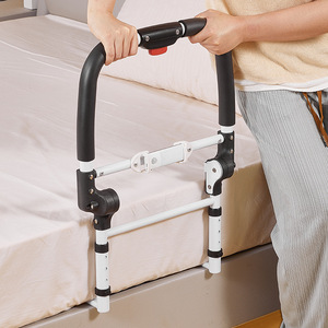 Barrière <span class=keywords><strong>de</strong></span> sécurité pour lit pour personnes âgées, nouvelle génération, support latéral pliable, éclairage, soins, original, vente chaude - Product Image 1