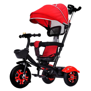 Nieuwe Multifunctionele Vier-In-Één <span class=keywords><strong>Baby</strong></span> Driewieler Kan Worden Gedraaid En Kan Liggen Voor 1-6 Jaar Oude Vouwwagen - Product Image 1