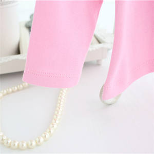 Nouveau produit : T-shirt uni bicolore à manches longues pour fille, haute qualité, fabriqué en Chine - Product Image 2