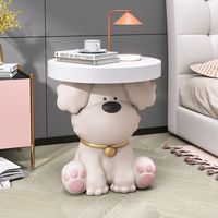 Figurines de chien de dessin animé Factory Tide Play, décorations pour salon, bricolage, côté canapé, table basse, quelques décorations pour la maison, vente en gros