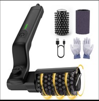 Brosse de nettoyage électrique pour barbecue, brosse motorisée à couple élevé, gants de protection, étanche, rechargeable, barbecue sécurisé