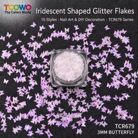 Paillettes irisées en forme de papillon, étoile, lune, fleur, cœur pour la décoration des ongles et des coques de téléphone